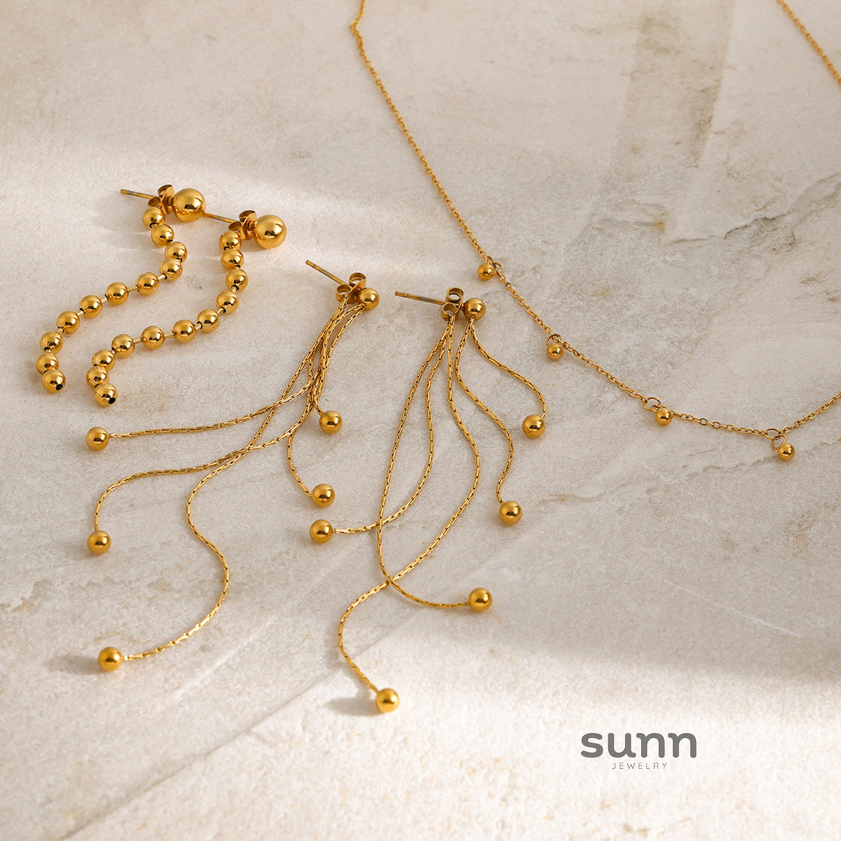 Laylanie Gold-Tone Layered Jewelry Set [7NZ7J0AF]