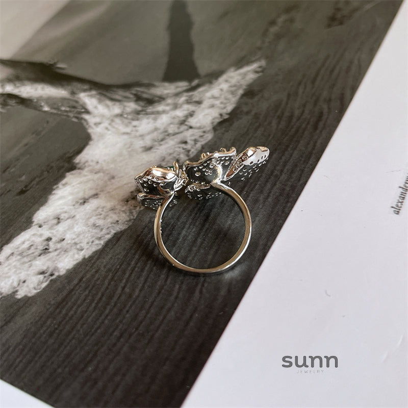 Layne Mint Emerald Open Ring [NFXZNGP6]