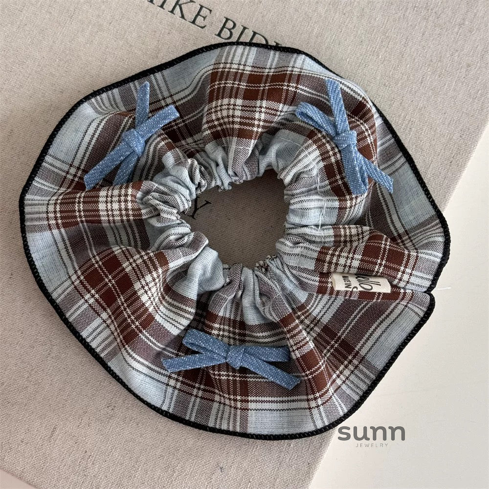 Leandra Plaid Bow Accessories [EHDAAN8V]