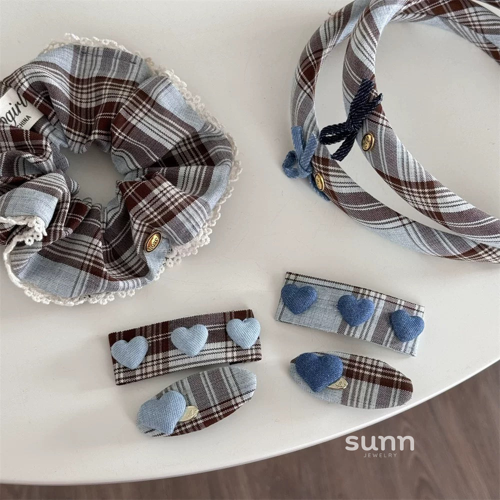 Leandra Plaid Bow Accessories [6VCDWHNI]