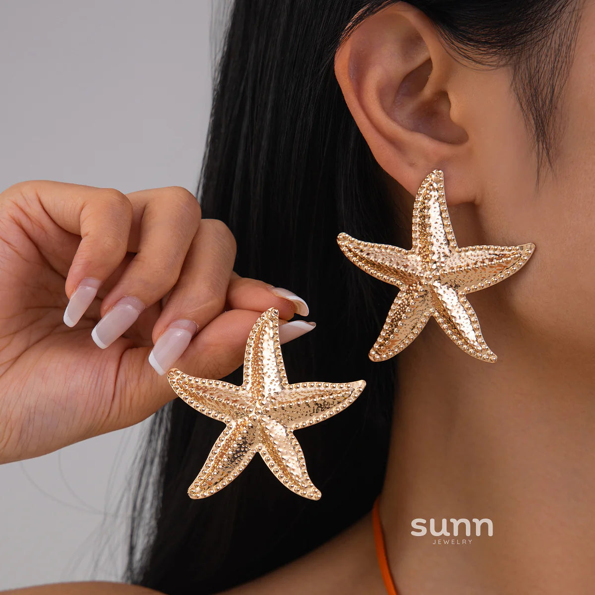 Leeana Delicate Starfish Studs