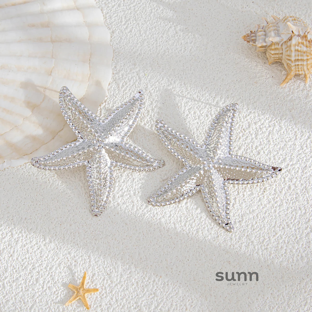 Leeana Delicate Starfish Studs