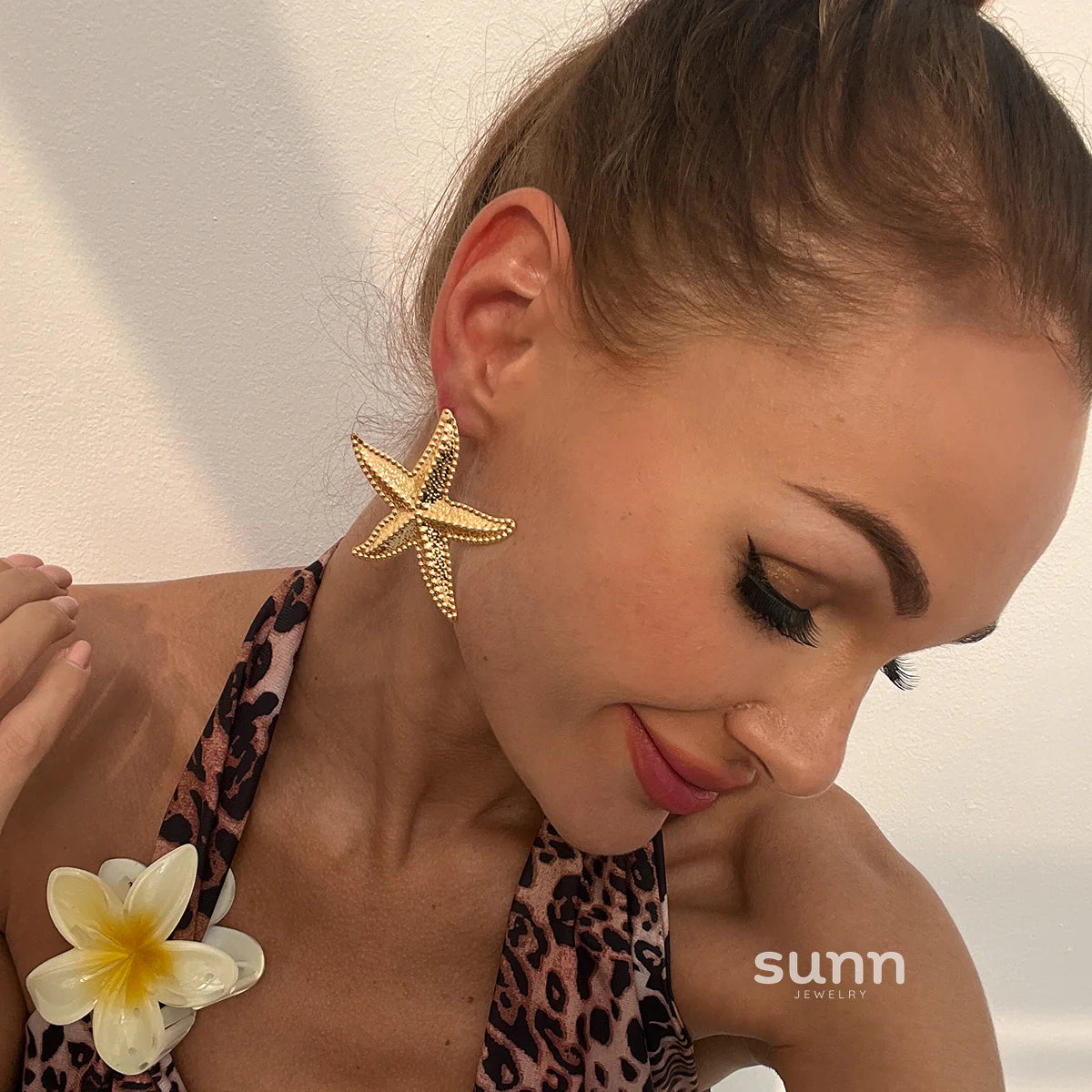 Leeana Delicate Starfish Studs