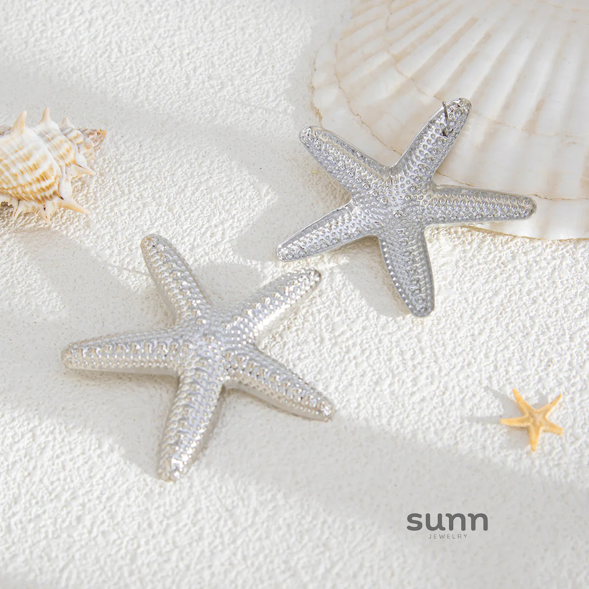 Leeana Delicate Starfish Studs