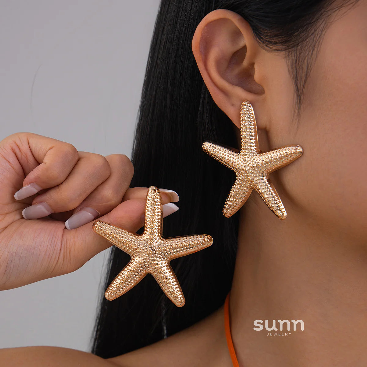 Leeana Delicate Starfish Studs
