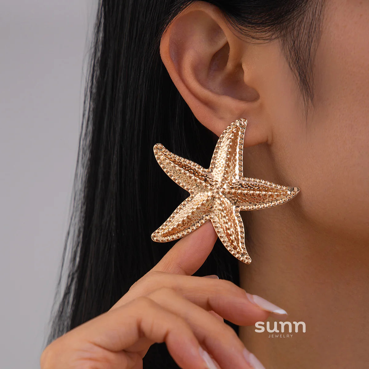 Leeana Delicate Starfish Studs