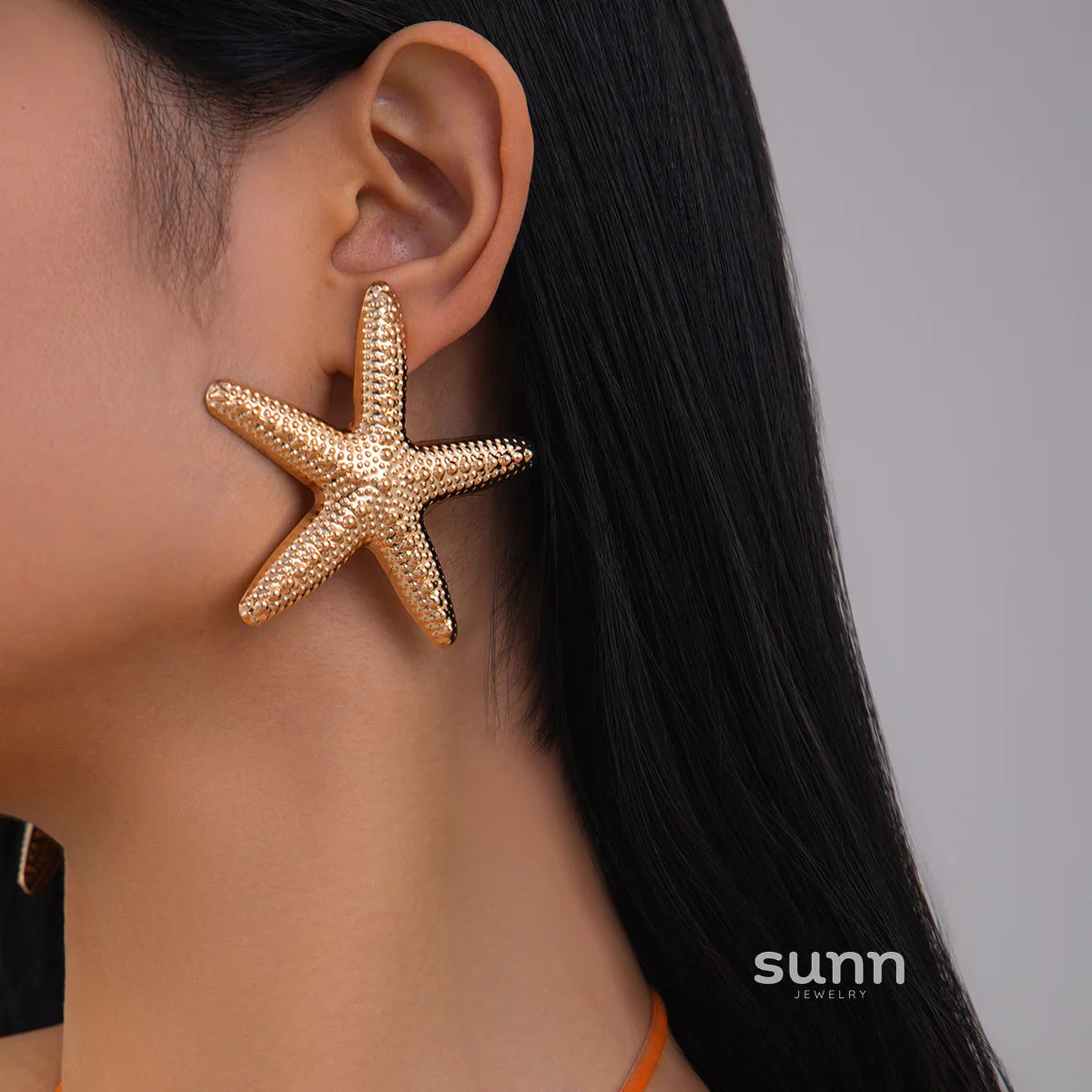 Leeana Delicate Starfish Studs