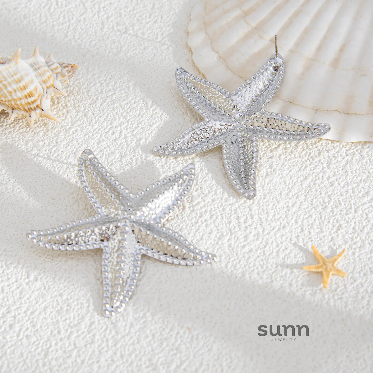 Leeana Delicate Starfish Studs