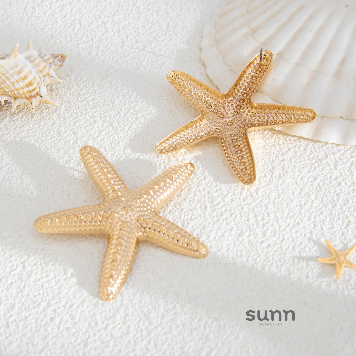 Leeana Delicate Starfish Studs