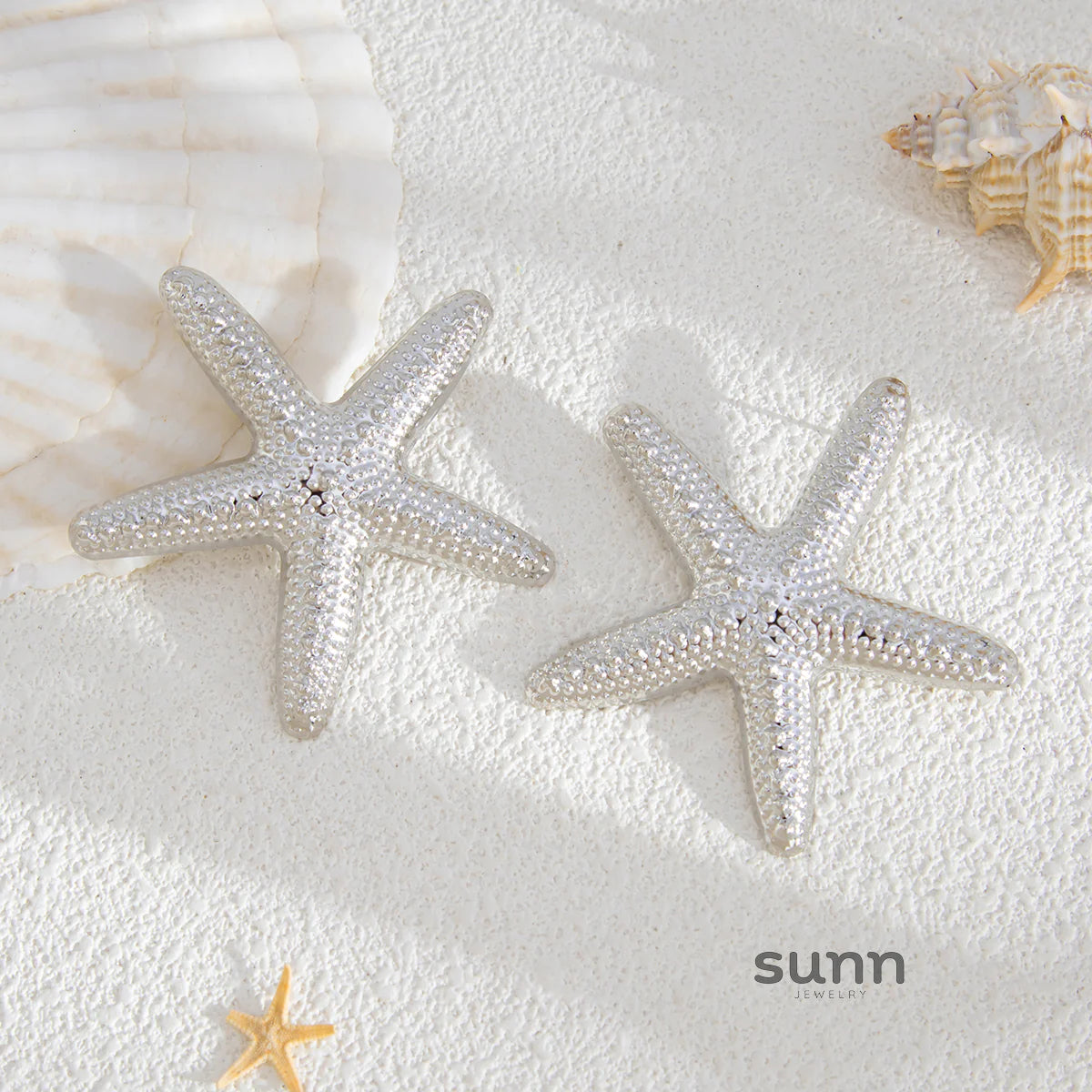 Leeana Delicate Starfish Studs