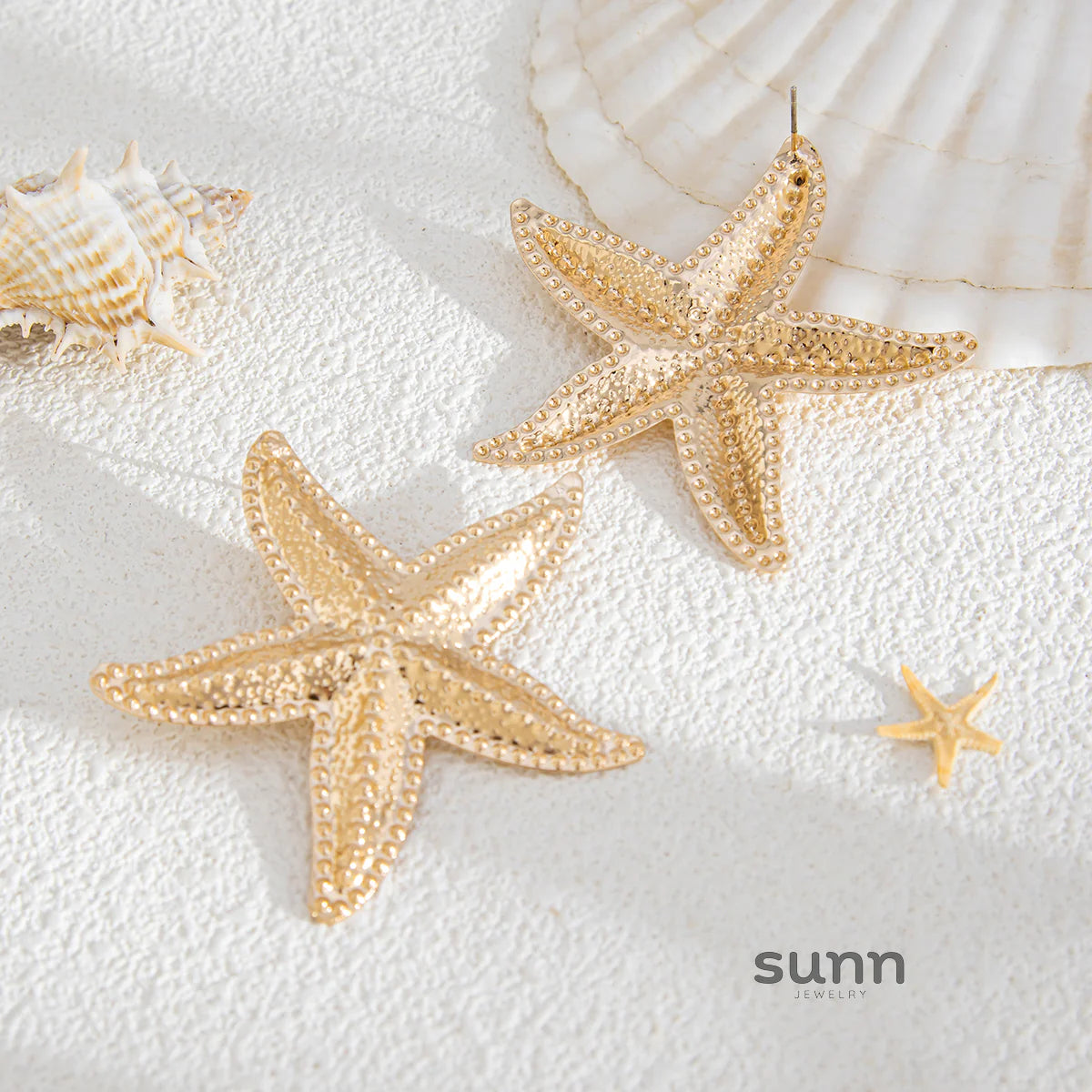 Leeana Delicate Starfish Studs