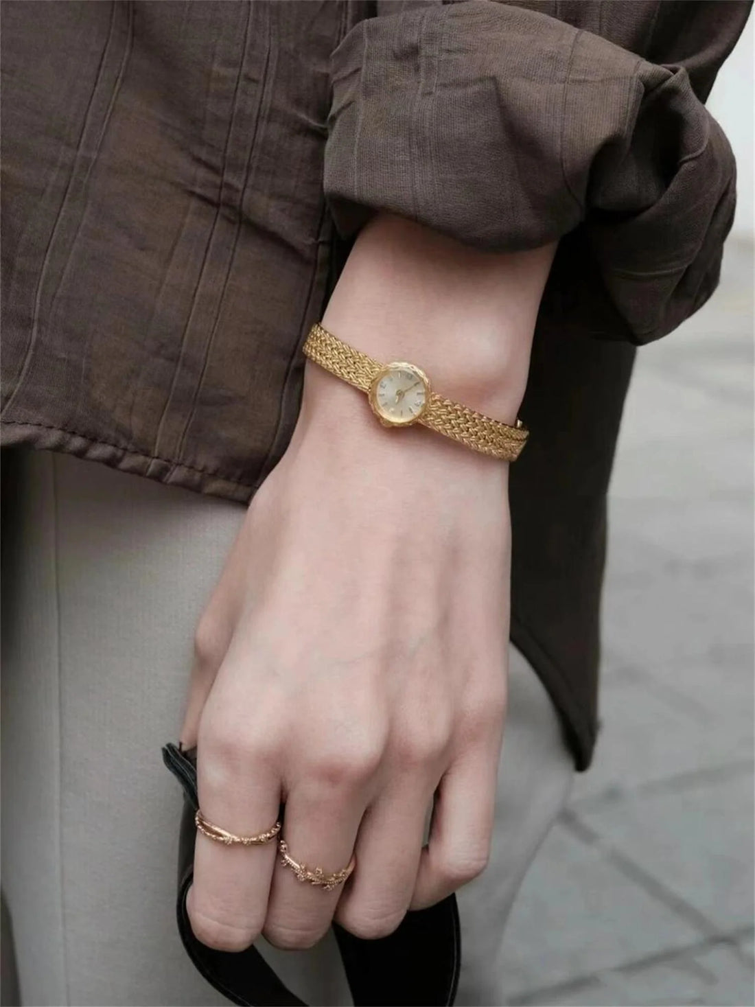 Leeana Petite Steel Watch
