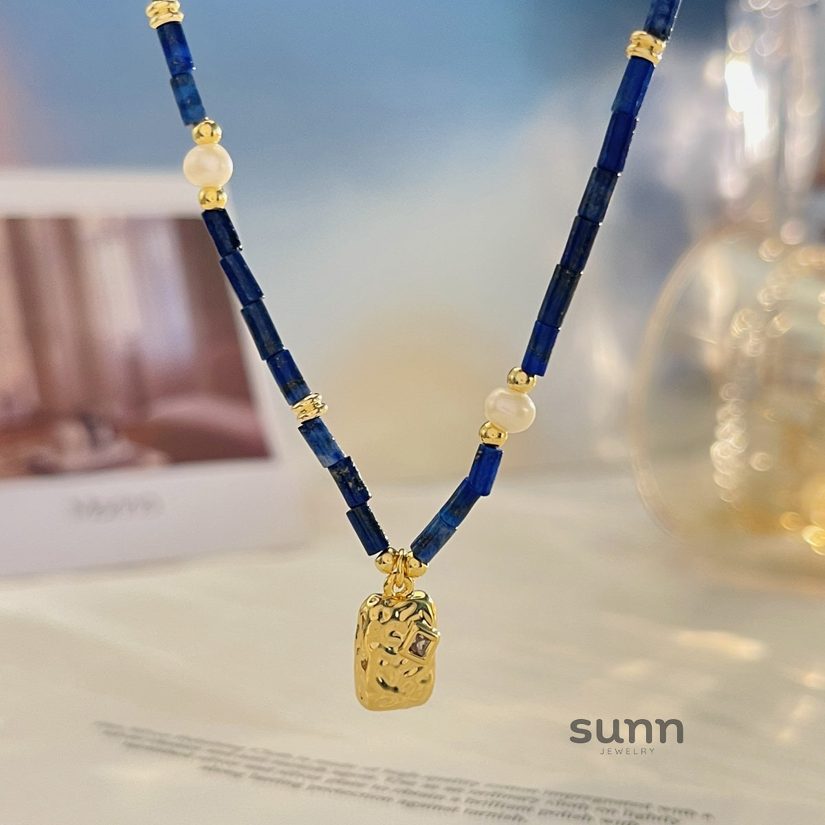 Leena Layered Pearl Necklace [KW6JNOXN]
