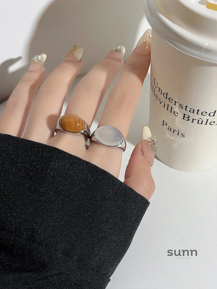 Leena Luxe Tiger's Eye Ring