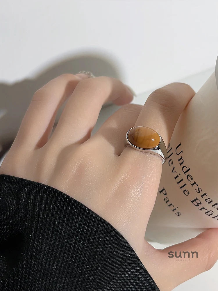 Leena Luxe Tiger's Eye Ring