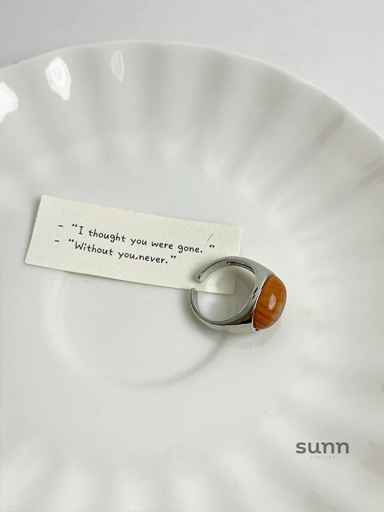 Leena Luxe Tiger's Eye Ring
