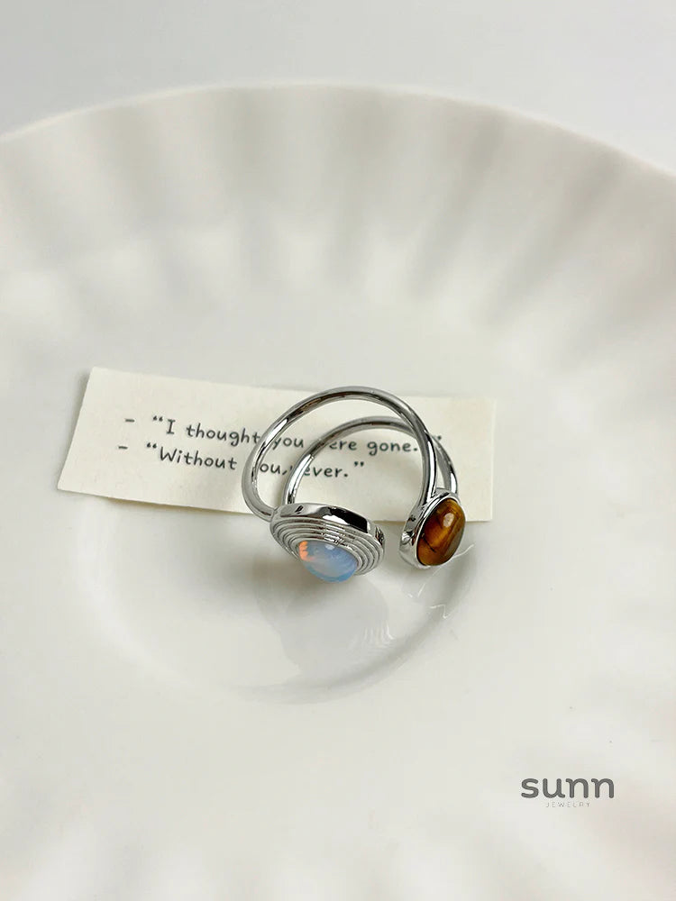Leena Luxe Tiger's Eye Ring