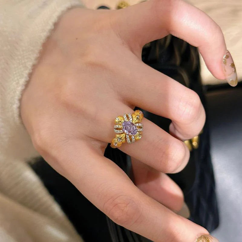 Leia Elegant Ribbon Ring