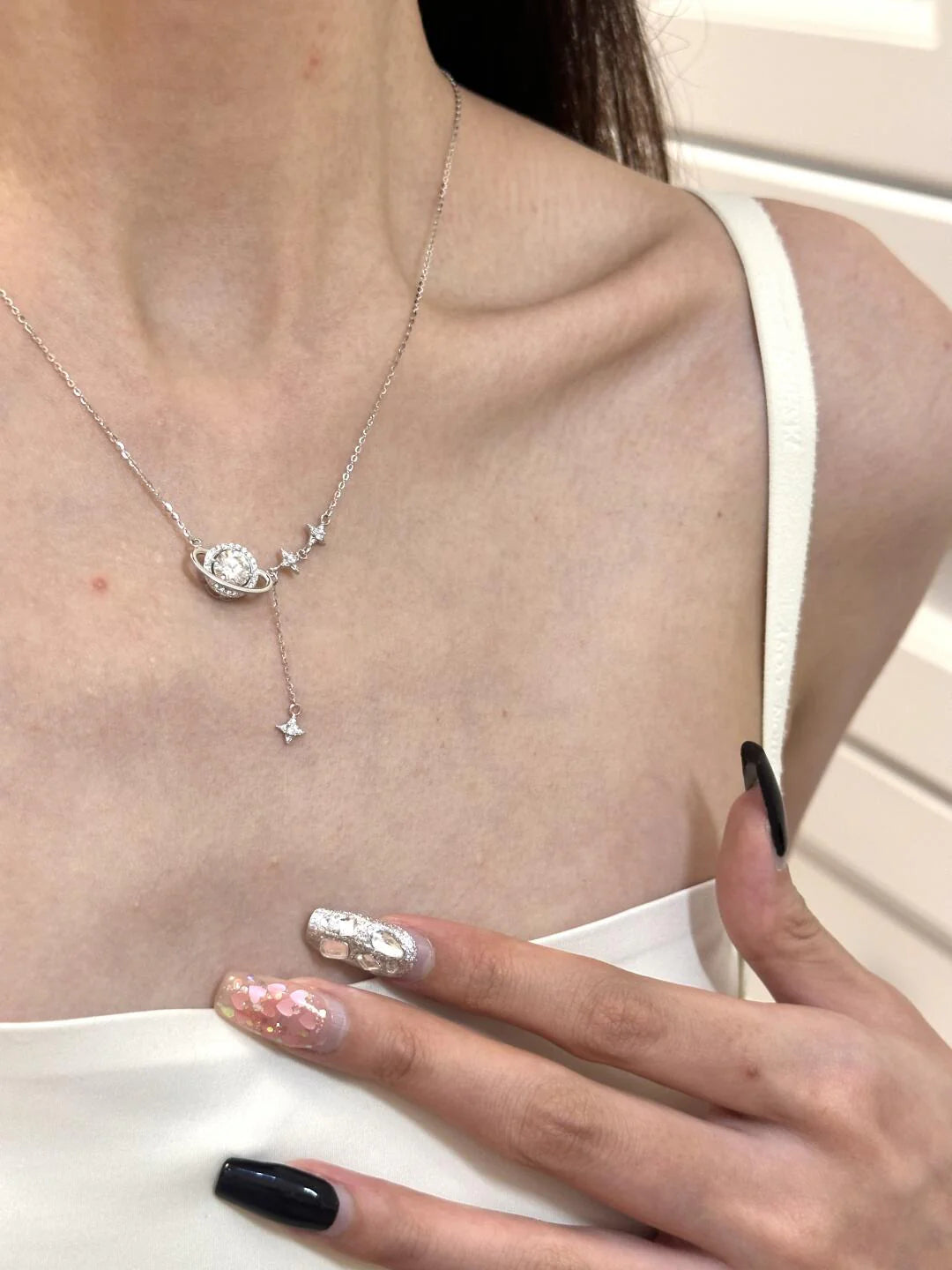 Leilah Cosmic Star Necklace