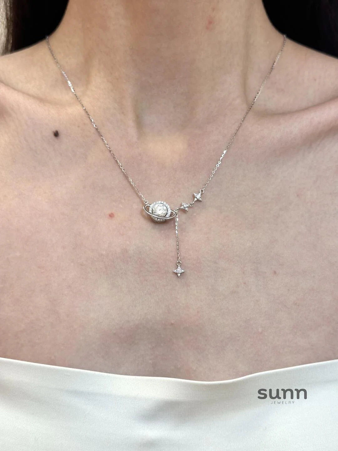 Leilah Cosmic Star Necklace