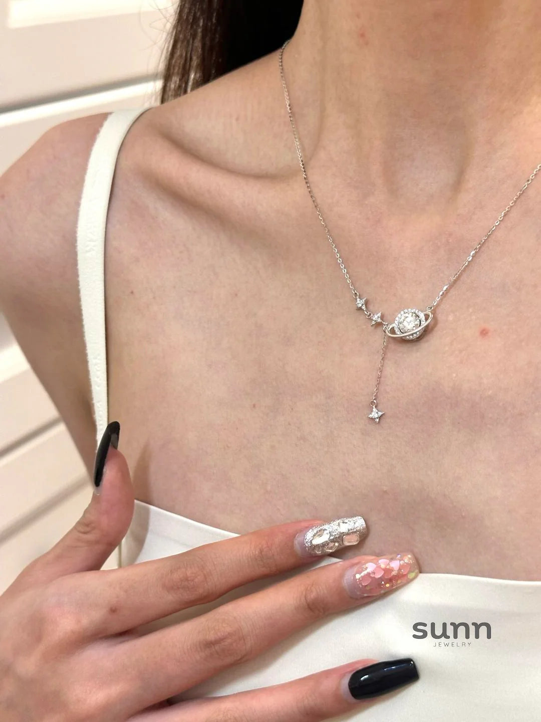 Leilah Cosmic Star Necklace