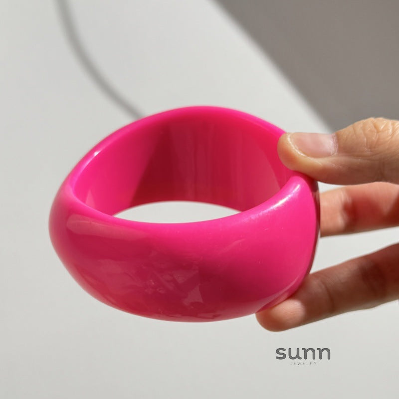 Leilany Oval Resin Bracelet [82N086ED]