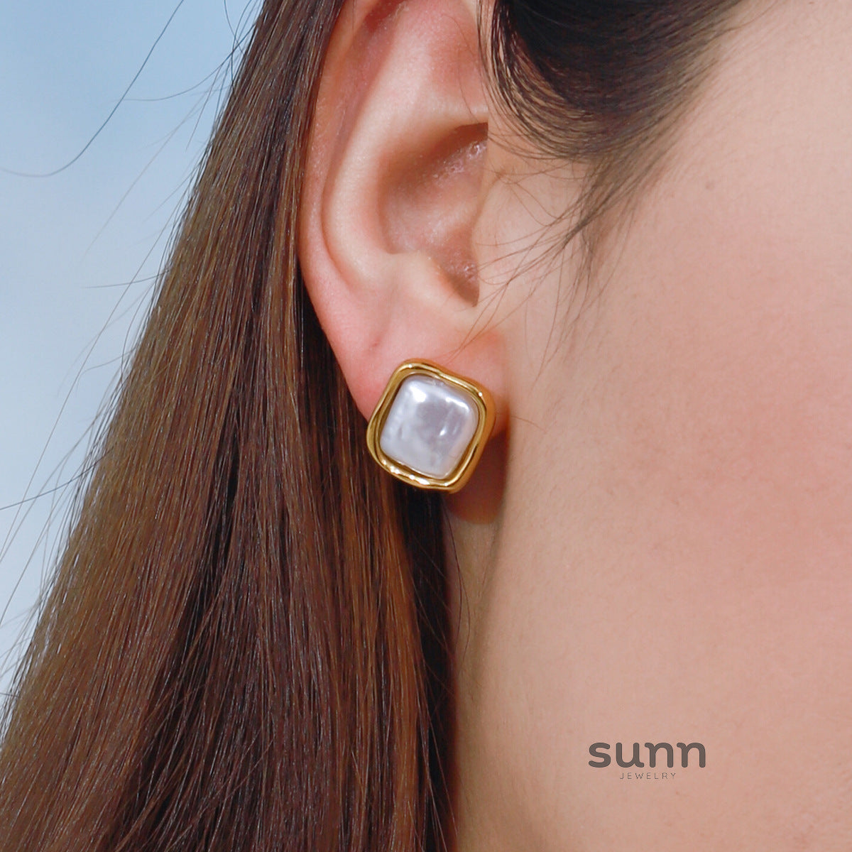 Lelani Pearl Hoops & Rings [JE1MEHZ0]