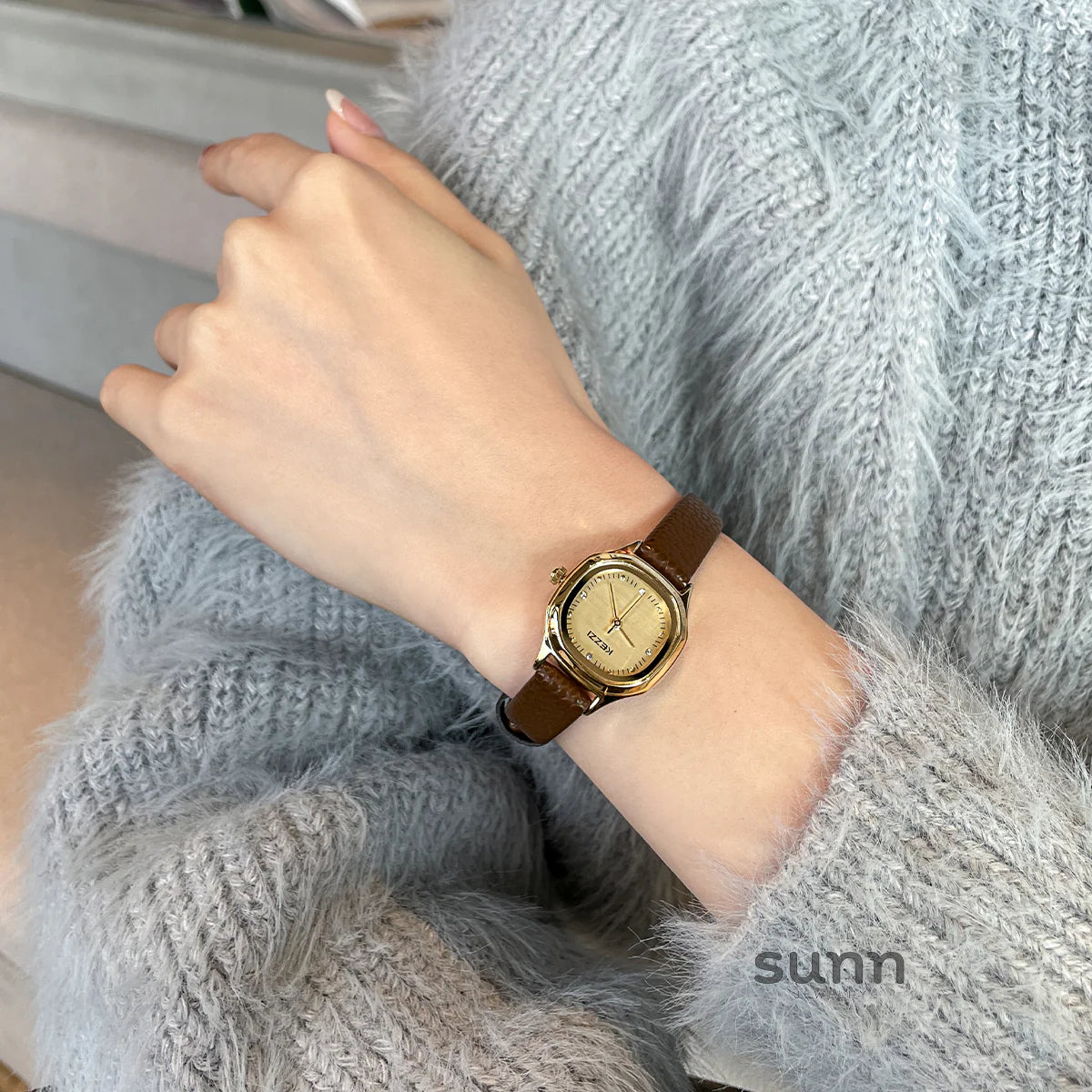 Lelia Elegant Square Watch