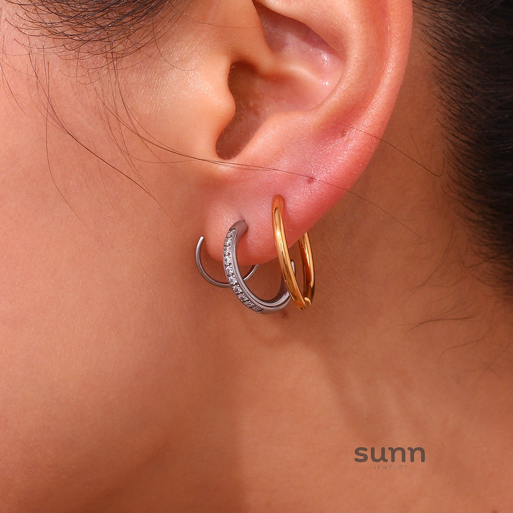 Lennix Spiral Diamond Earrings [9LR8UWJ0]