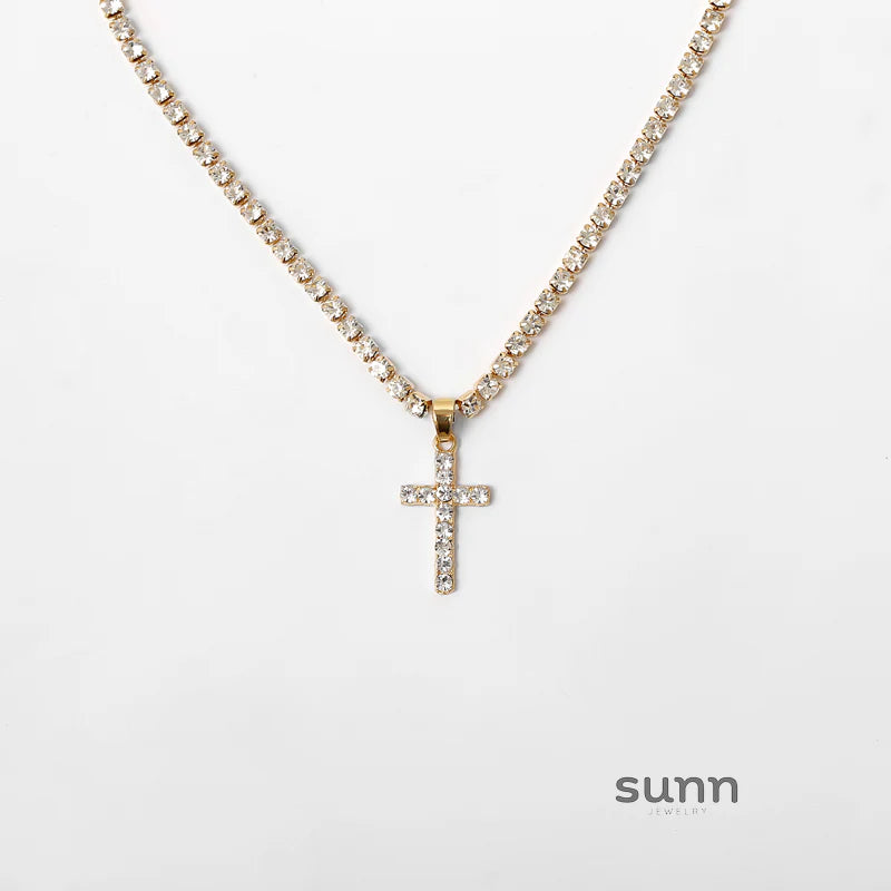 Lennon Crystal Choker Necklace
