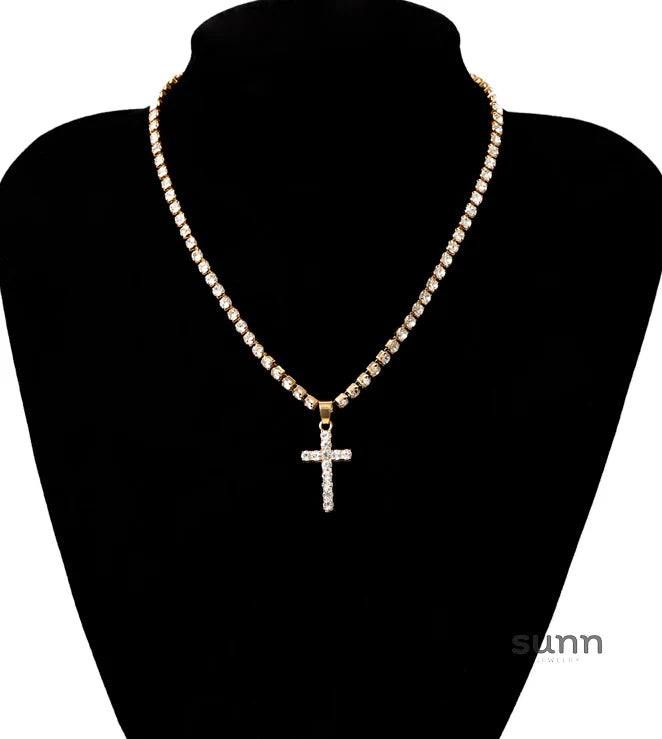 Lennon Crystal Choker Necklace