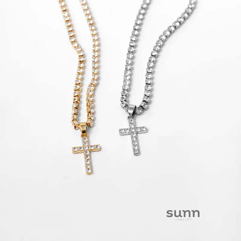 Lennon Crystal Choker Necklace