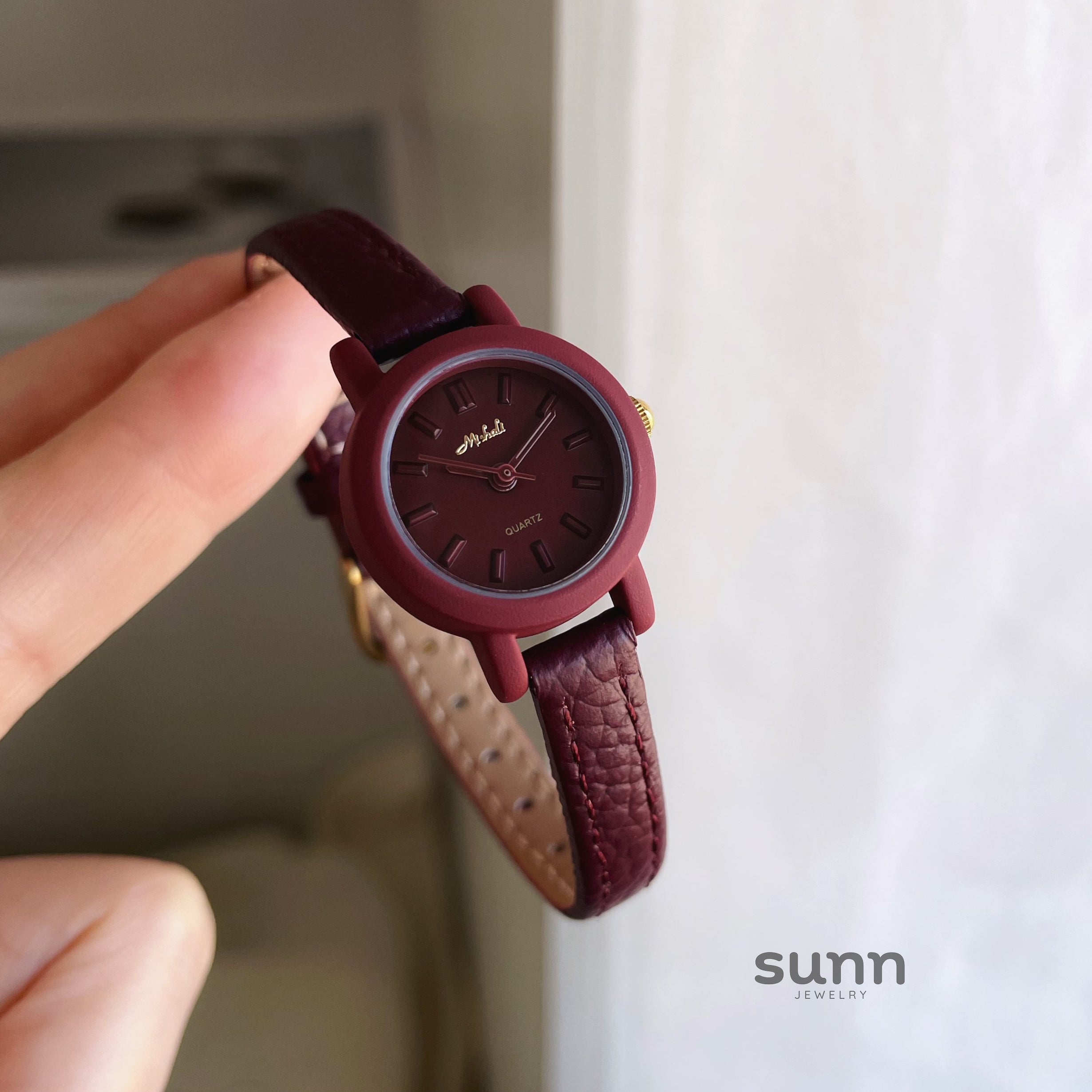 Lenore Petite Grape Watch [3USFPI63]