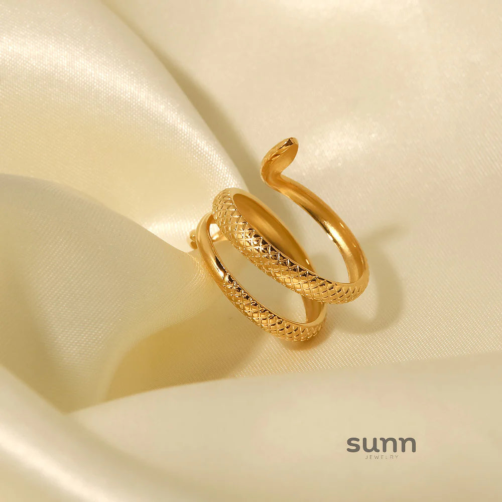 Leonie Adjustable Serpent Ring