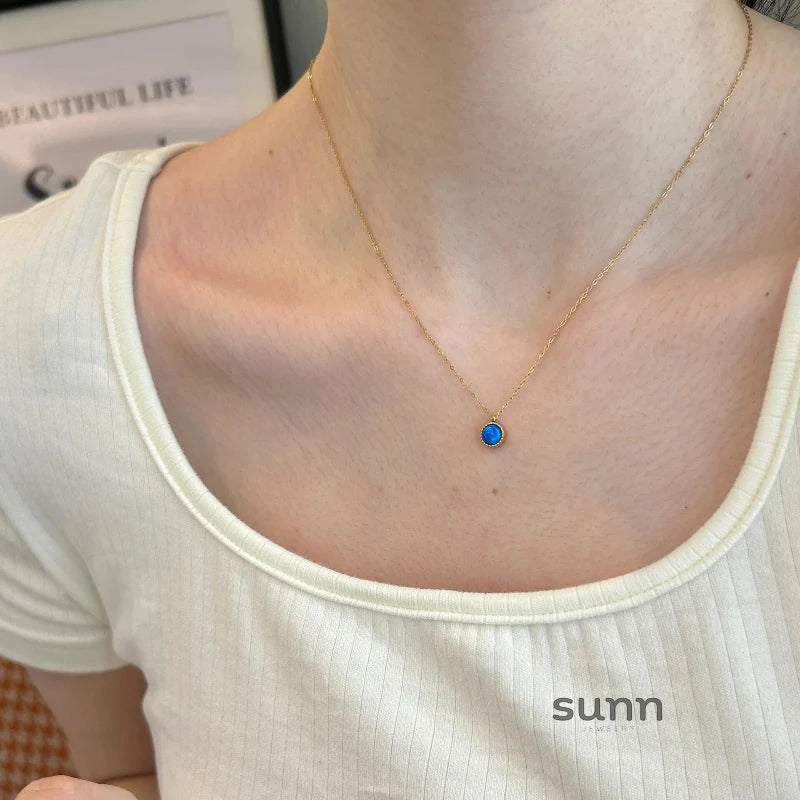 Leonie Opal Star Necklace