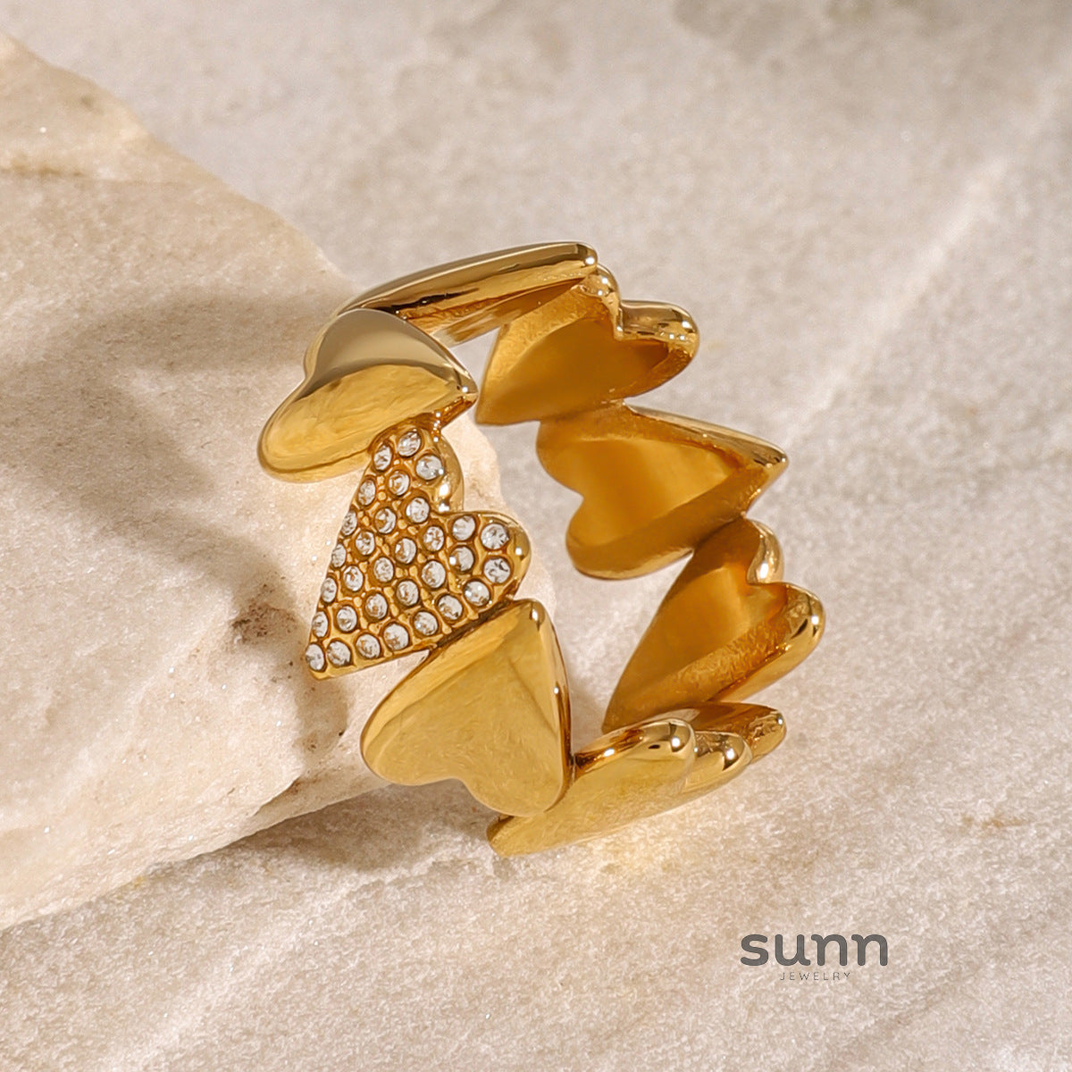 Lesly Love Zircon Ring [RJPVVZE4]