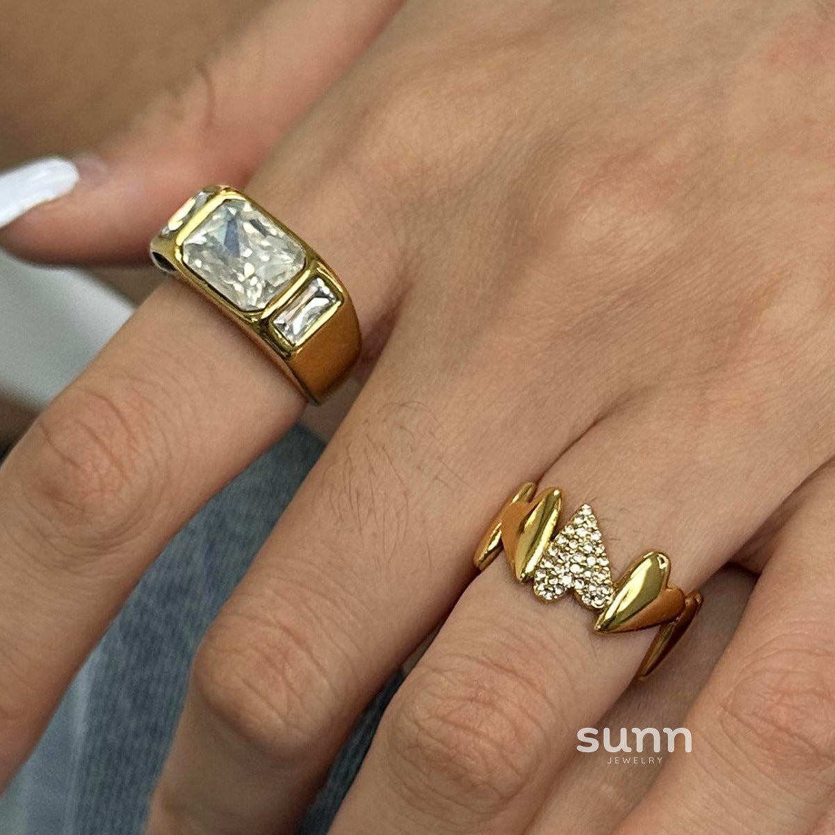 Lesly Love Zircon Ring [YGUUD50I]