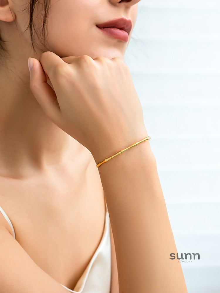 Letti Bamboo Bangle Bracelet [Q954ZUUI]