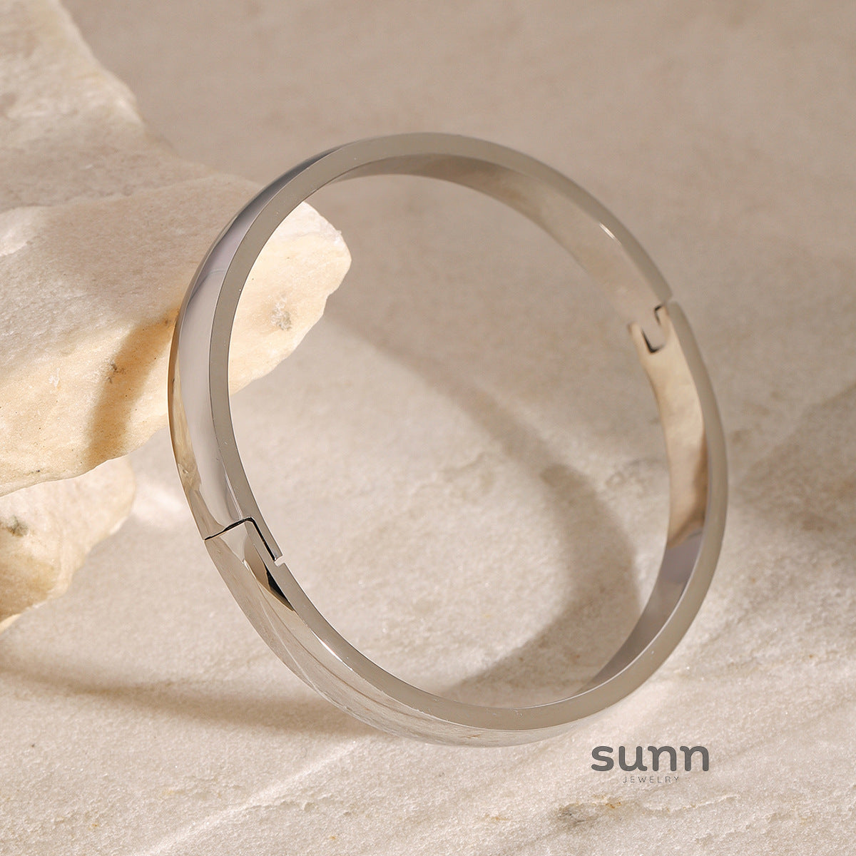 Lexie Modern Steel Bangle [LBOT1WK5]