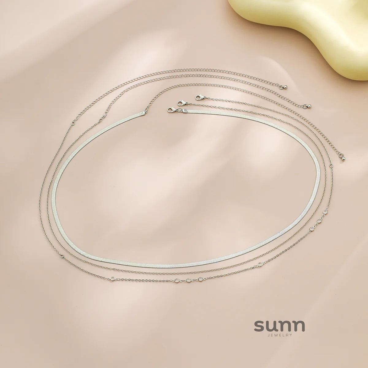 Leyla Layered Snake Chain Belt