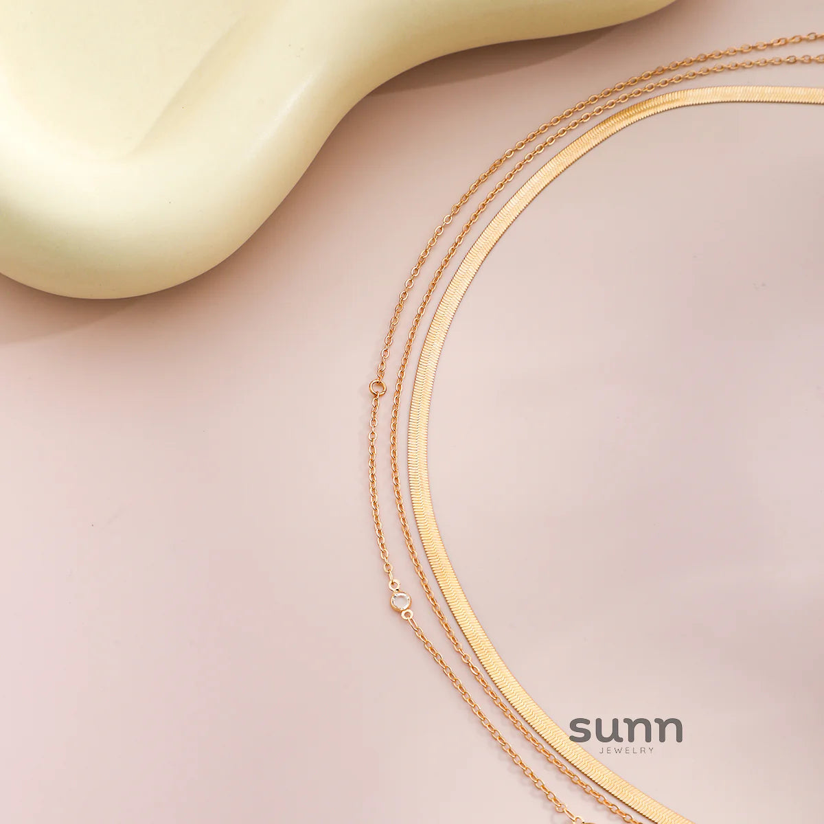 Leyla Layered Snake Chain Belt