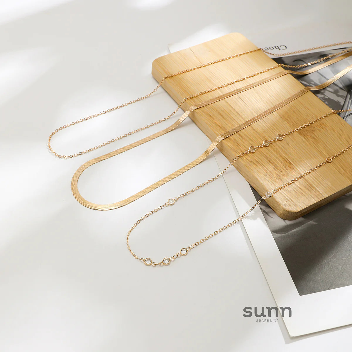 Leyla Layered Snake Chain Belt