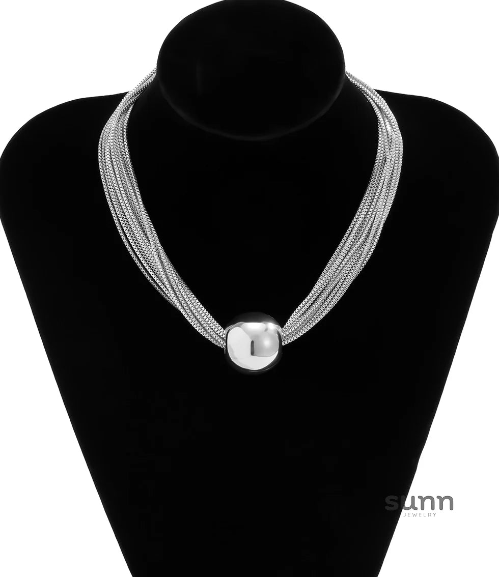 Leylani Layered Orb Chain