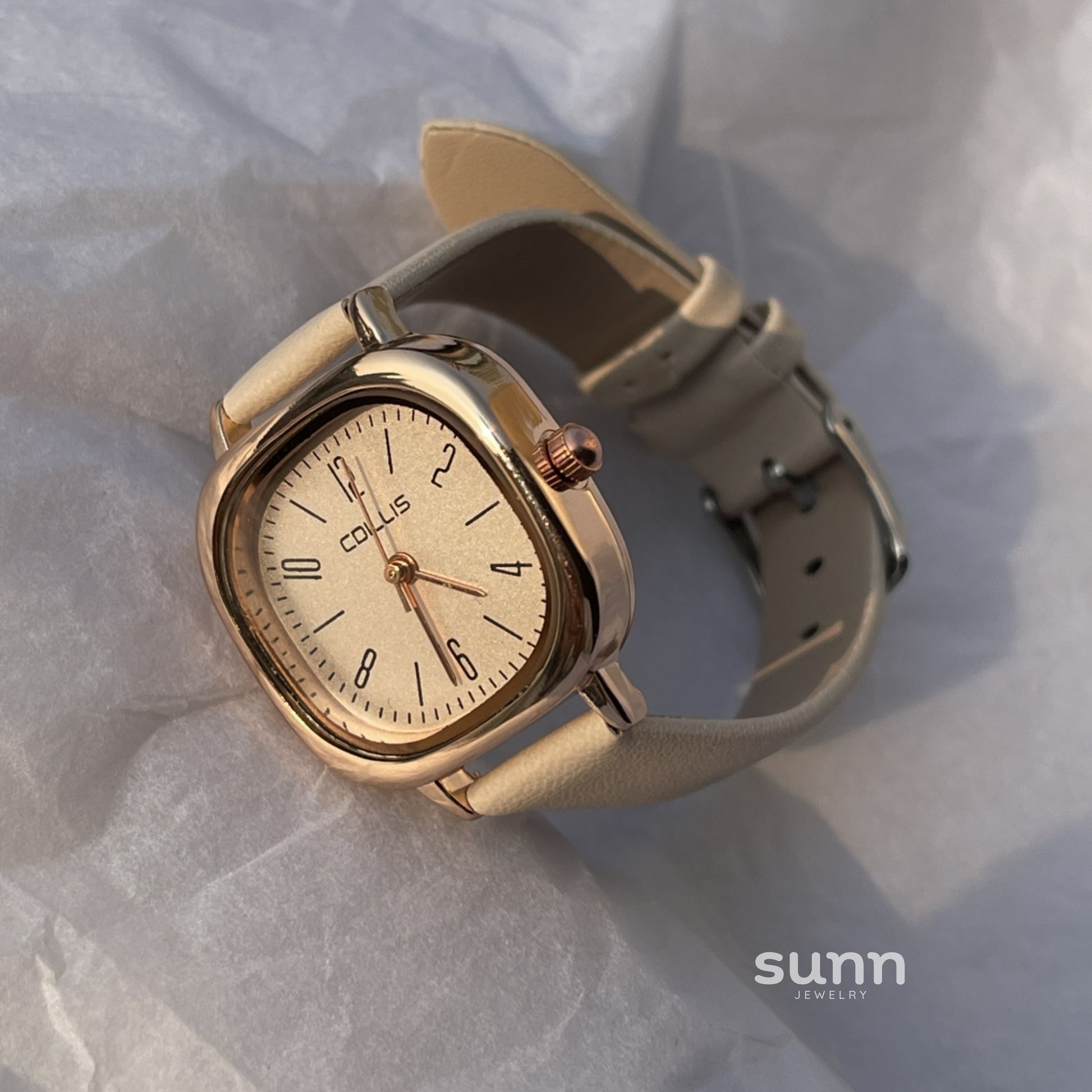 Leylani Preppy Square Watch [RS6E78QL]