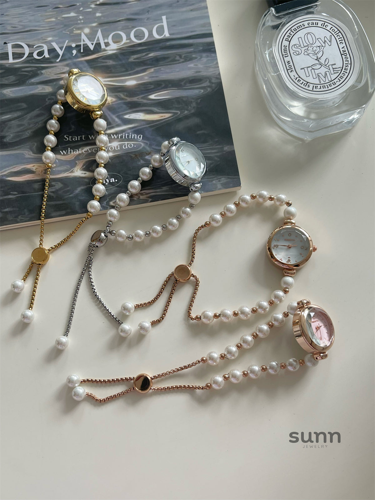 Leylanie Pearl Bracelet Watch [RKVHGZFA]