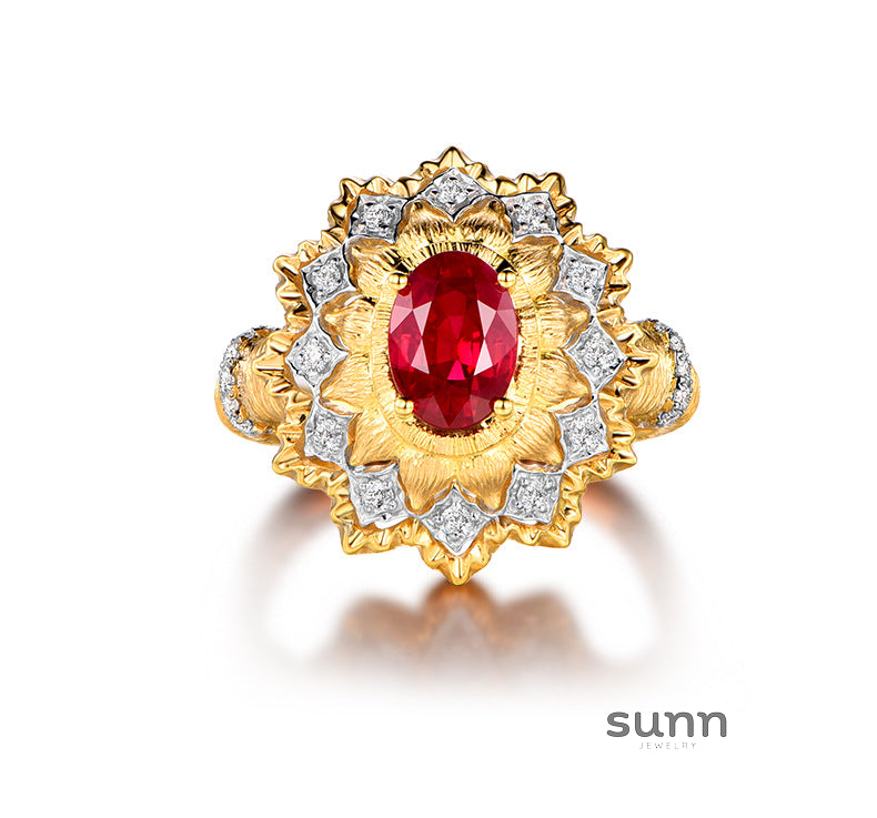 Leyna Regal Red Ring [XPQUEBT1]