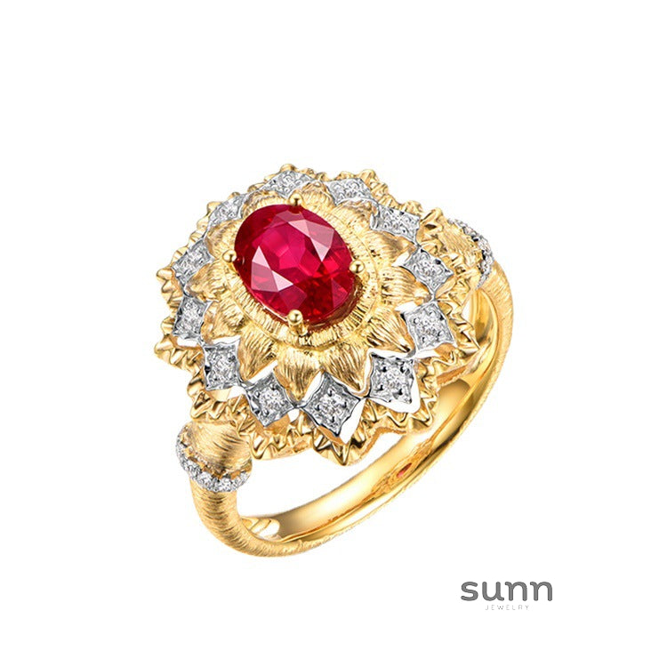 Leyna Regal Red Ring [PFC6W67G]