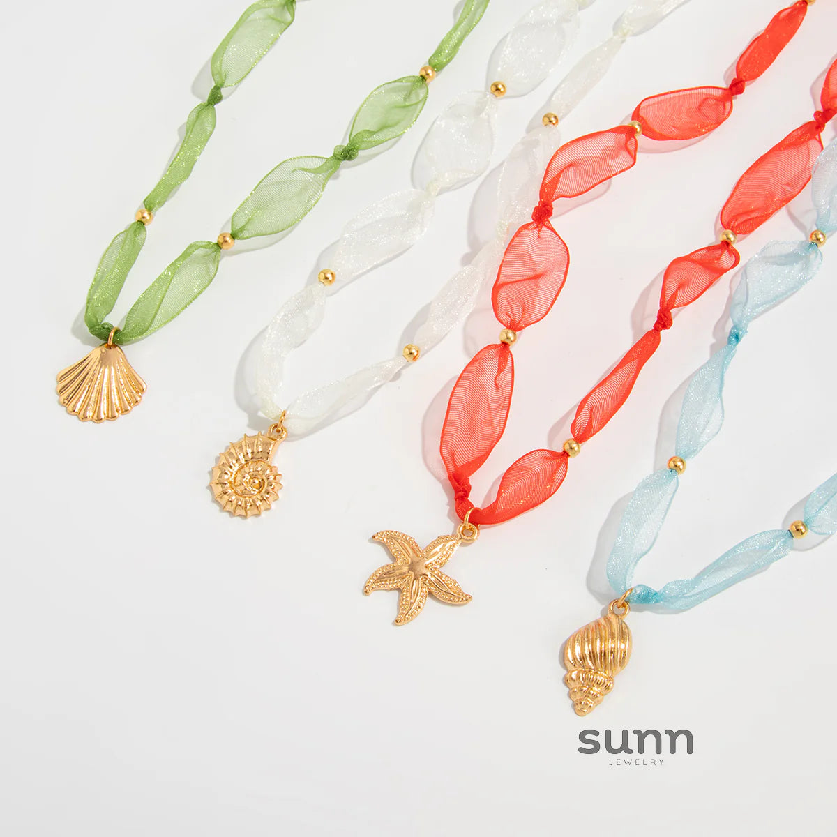 Leyna Starfish Shell Necklace