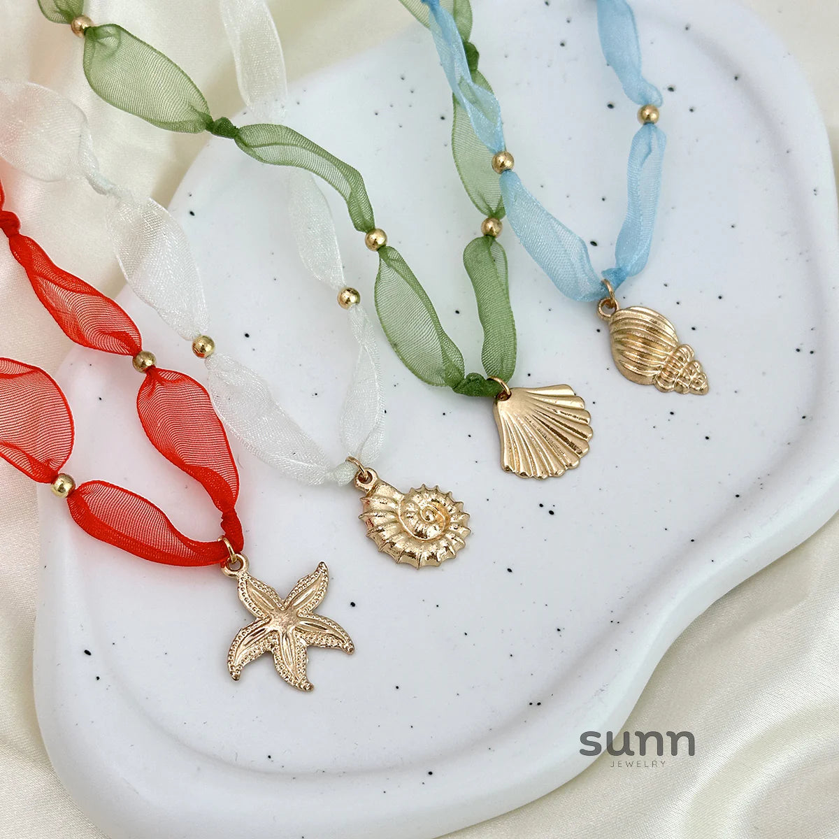 Leyna Starfish Shell Necklace