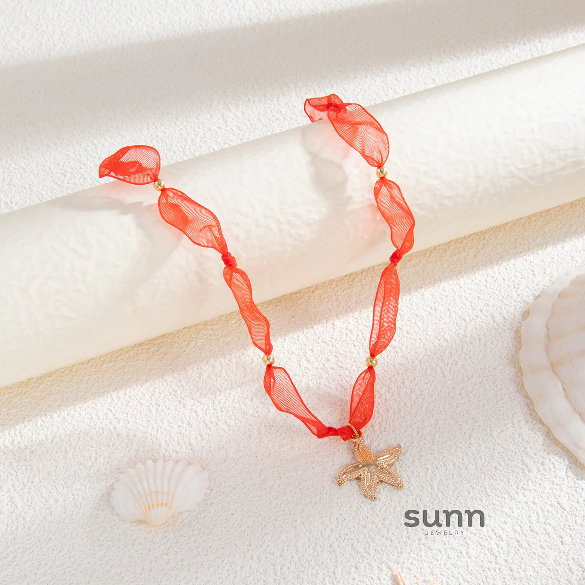 Leyna Starfish Shell Necklace